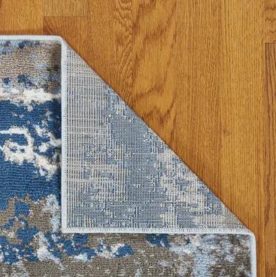 Izabella Abstract Sky Area Rug 7'9" x 9'5"