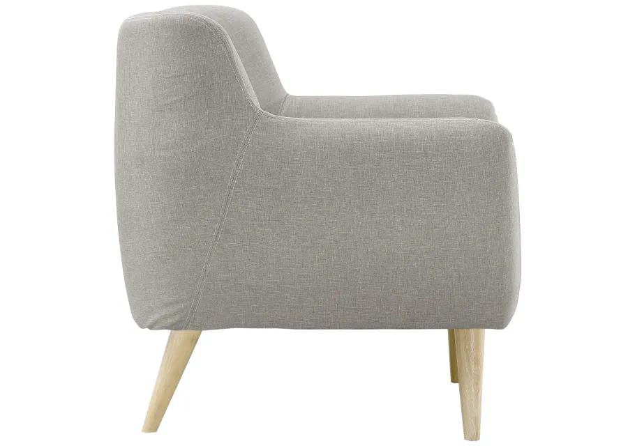 Remark Upholstered Fabric Armchair