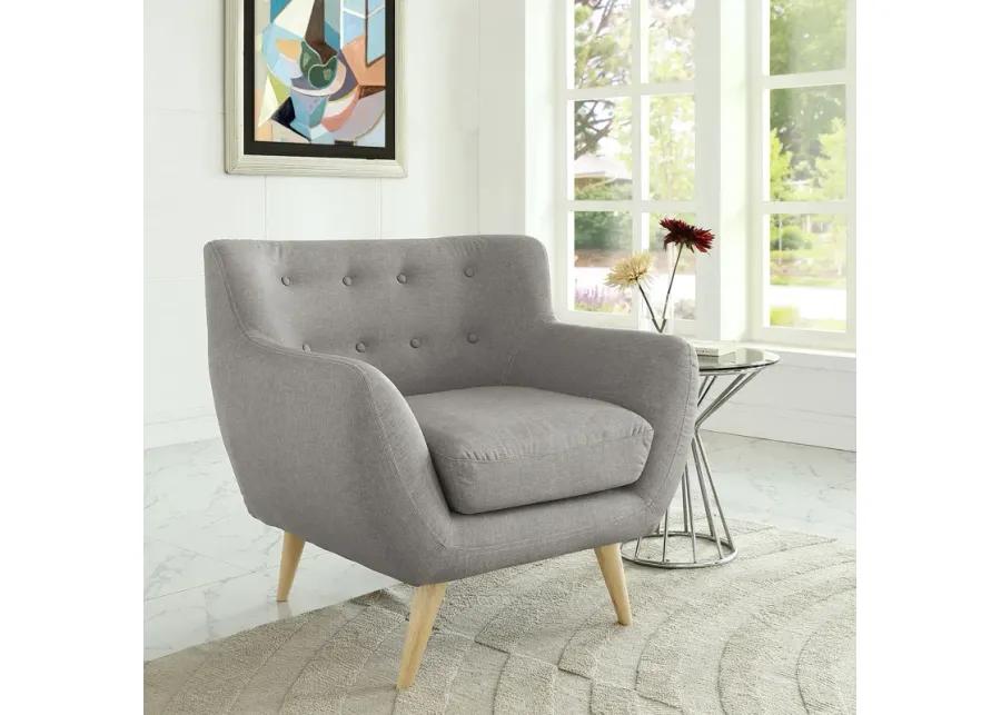 Remark Upholstered Fabric Armchair