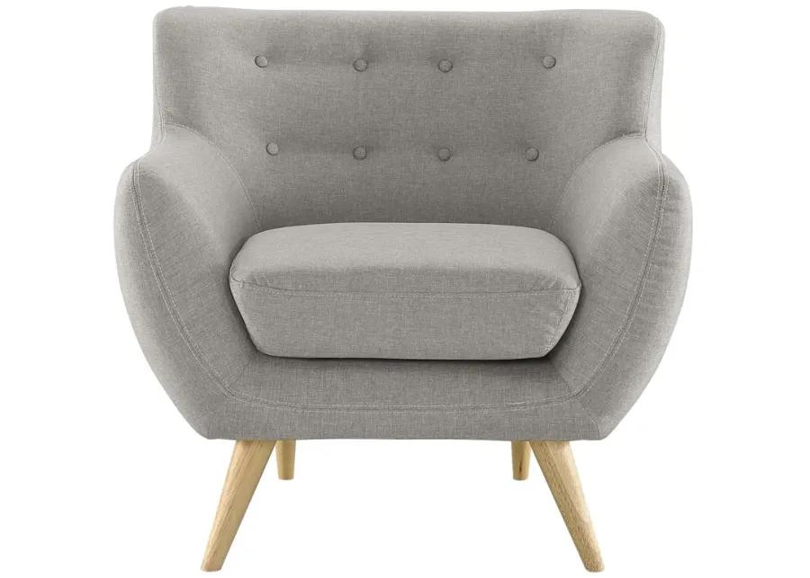 Remark Upholstered Fabric Armchair