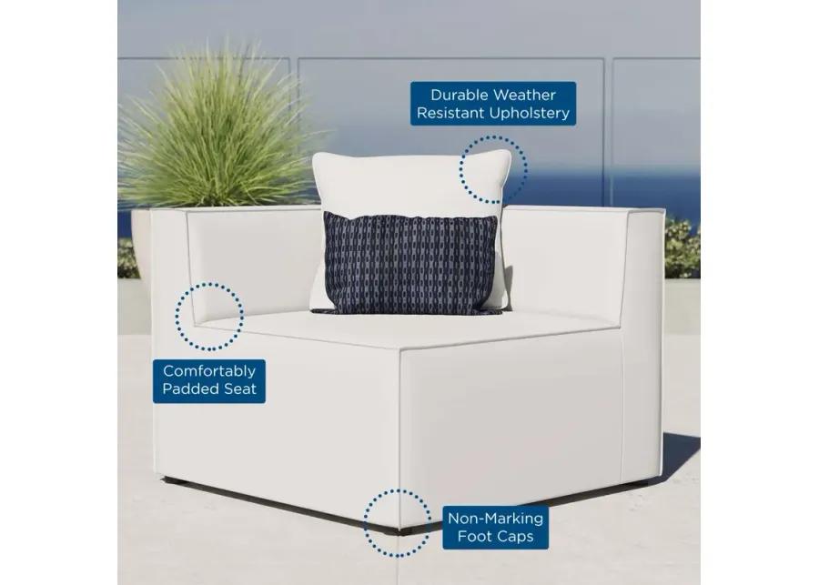 Saybrook Outdoor Patio Upholstered Sectional Sofa Corner Chair