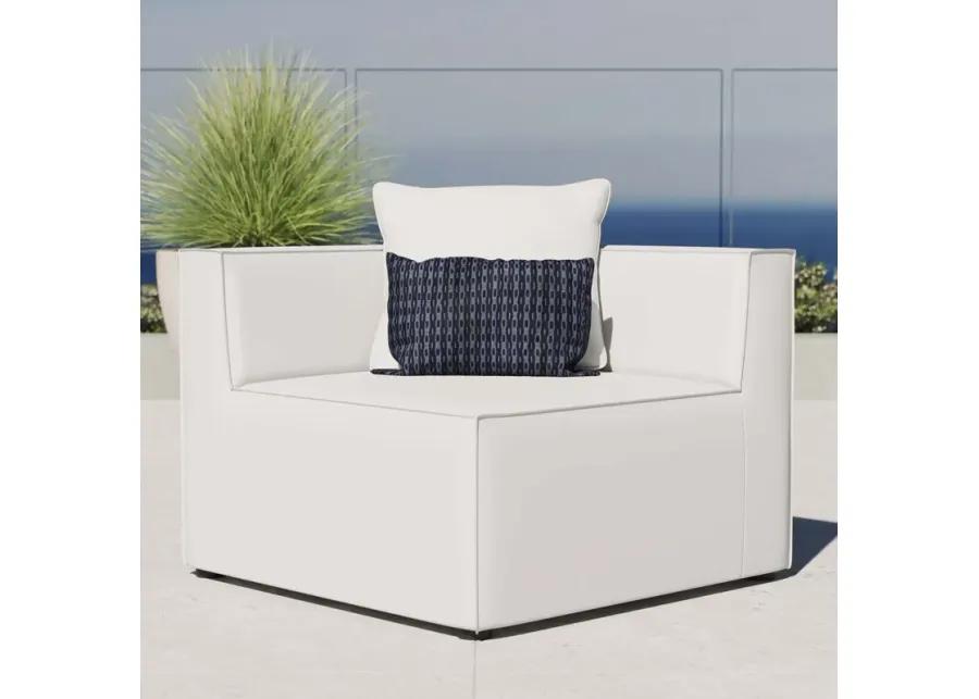 Saybrook Outdoor Patio Upholstered Sectional Sofa Corner Chair