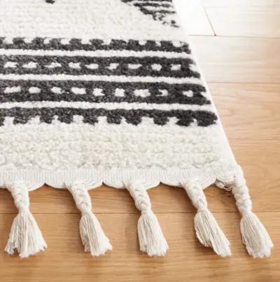 MOROCCAN TASSEL Runner Power Loomed 2'-2" x 9' Rug