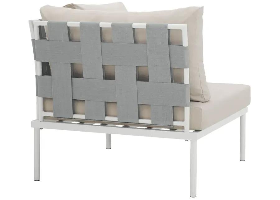 Harmony Outdoor Patio Aluminum Corner Sofa