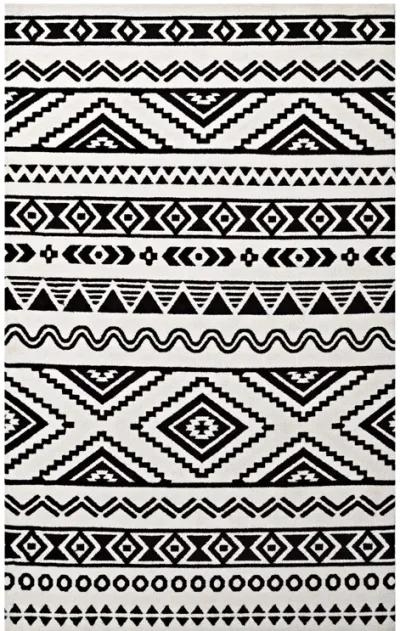 Haku Geometric Moroccan Tribal 8x10 Area Rug