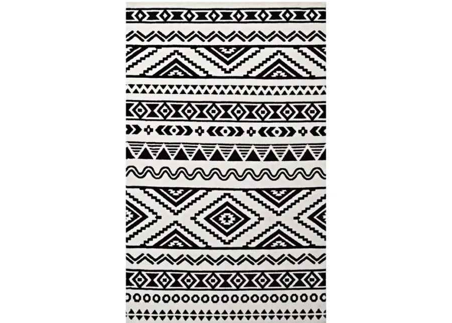 Haku Geometric Moroccan Tribal 8x10 Area Rug