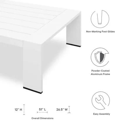 Tahoe Outdoor Patio Powder-Coated Aluminum 4-Piece Set