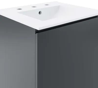 Bryn 18" Wall-Mount Bathroom Vanity