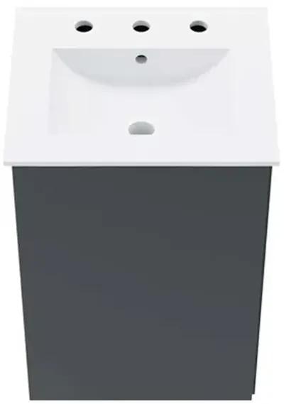 Bryn 18" Wall-Mount Bathroom Vanity