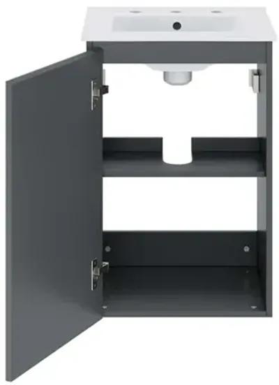 Bryn 18" Wall-Mount Bathroom Vanity