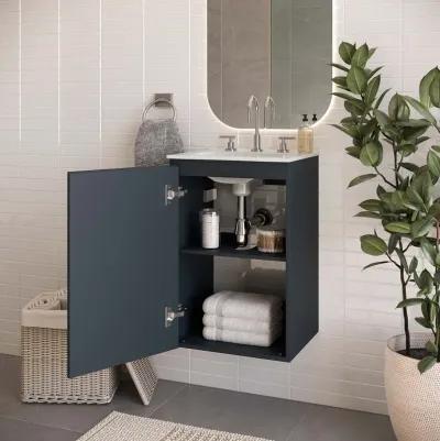 Bryn 18" Wall-Mount Bathroom Vanity