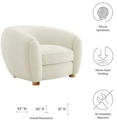 Abundant Boucle Armchair