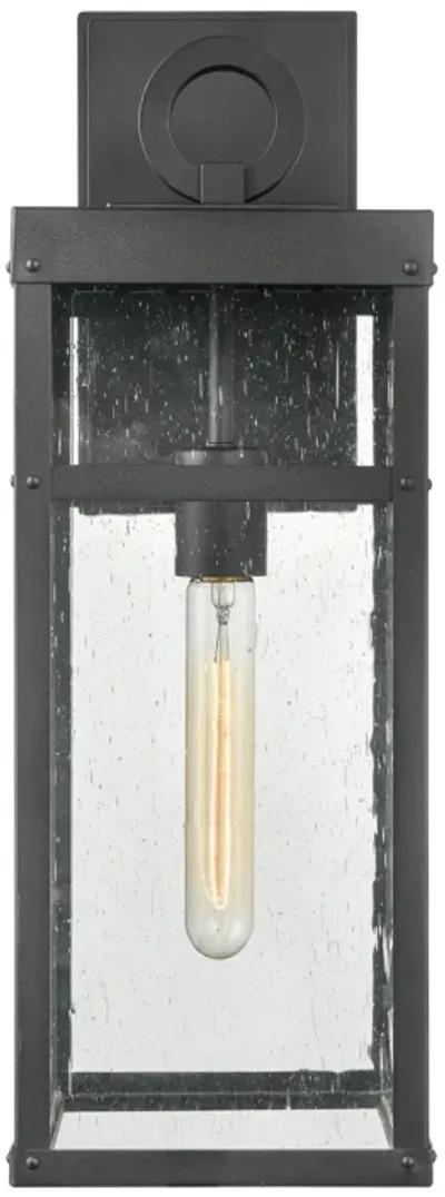 Dalton 19.5" High 1-Light Outdoor Sconce - Textured Black