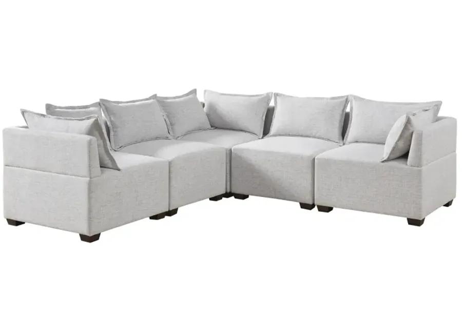 Molly 5-Piece Modular L-Shape Sofa