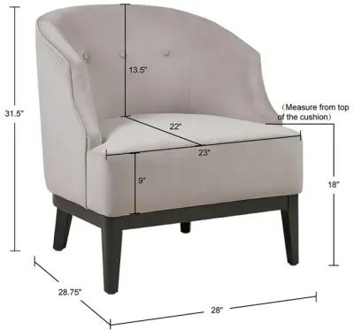 Martha Stewart Samba Taupe Accent chair