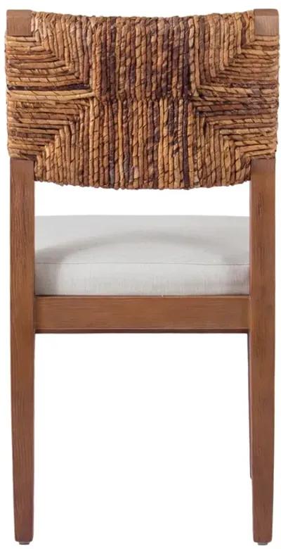 Lyon Abaca Dining Side Chair, Natural (Set of 2)