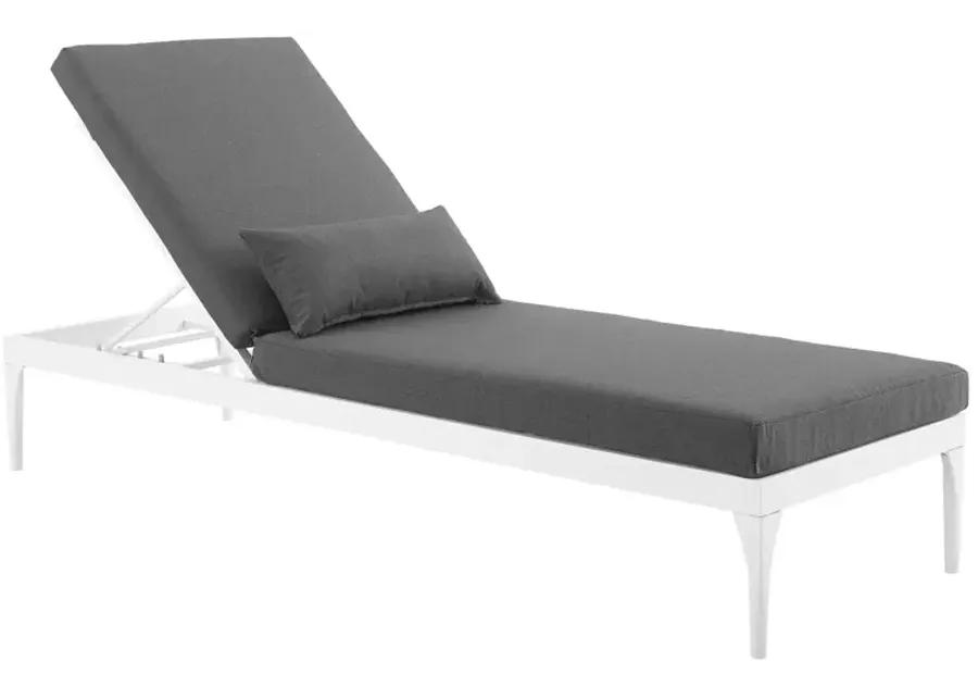 Perspective Cushion Outdoor Patio Chaise Lounge Chair