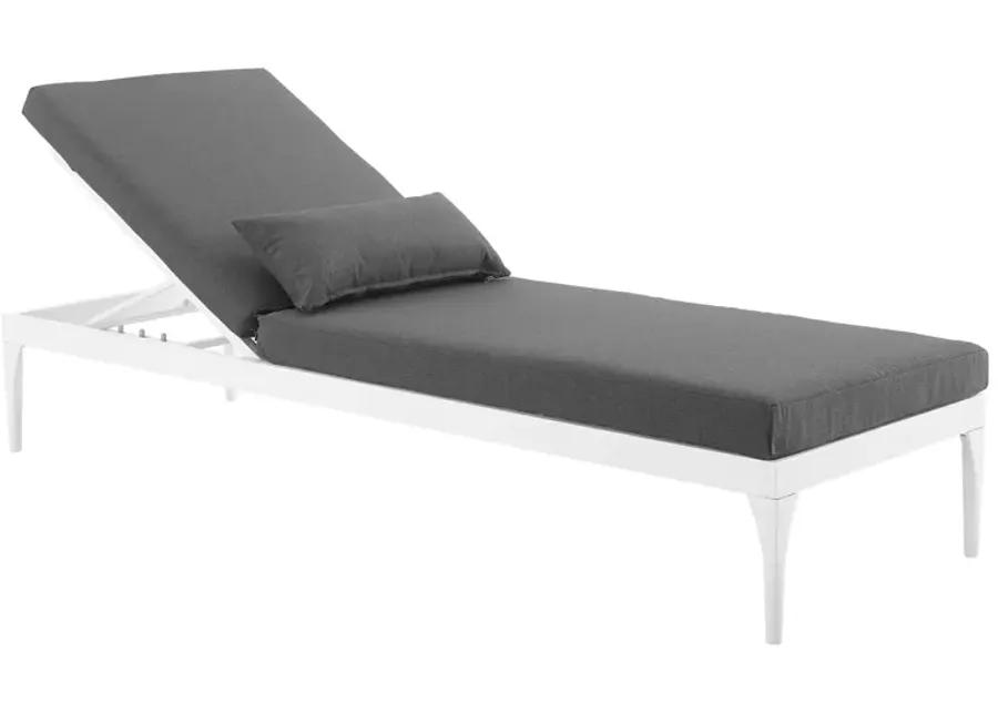 Perspective Cushion Outdoor Patio Chaise Lounge Chair