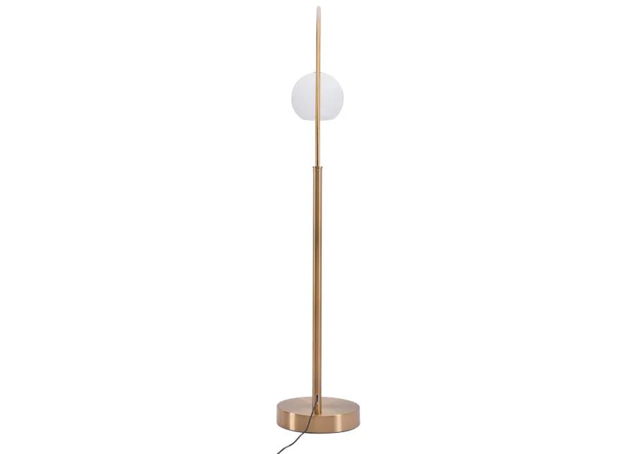 Griffith Floor Lamp Brass