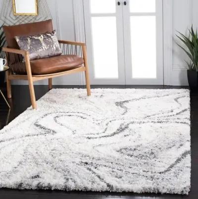 FONTANA SHAG Small Rectangle Power Loomed 3' X 5' Rug