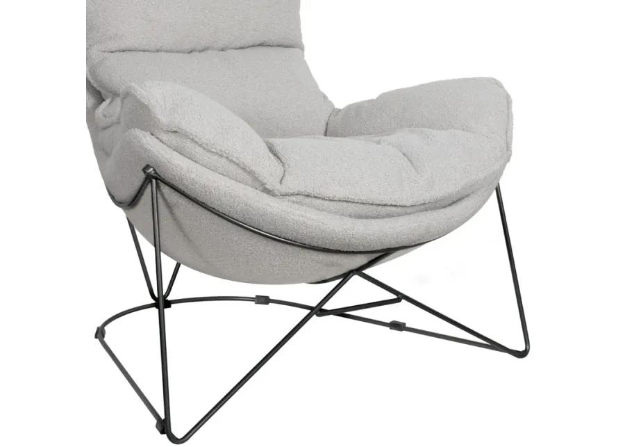 Cocoon Chair (Boucle Faux Wool)