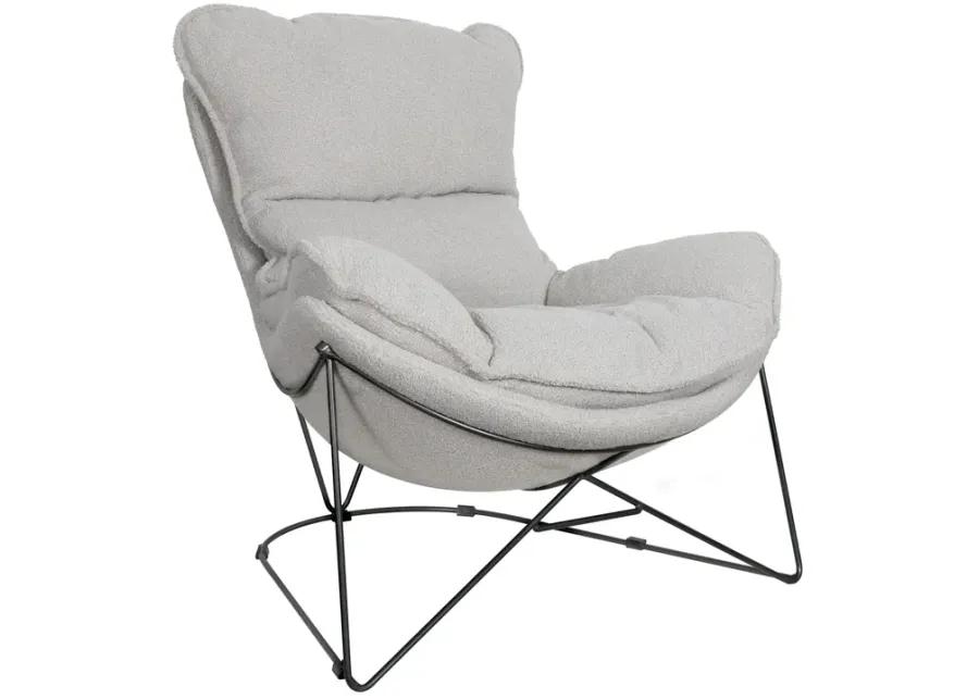 Cocoon Chair (Boucle Faux Wool)