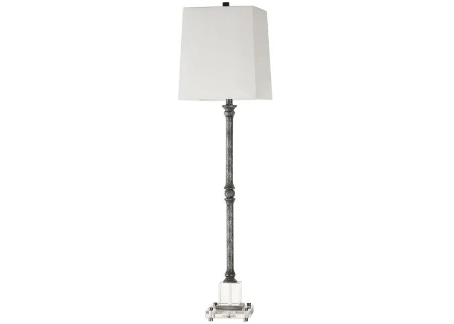 Teala Aged Black Buffet Lamp