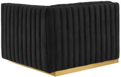 Conjure Channel Tufted Performance Velvet Sofa