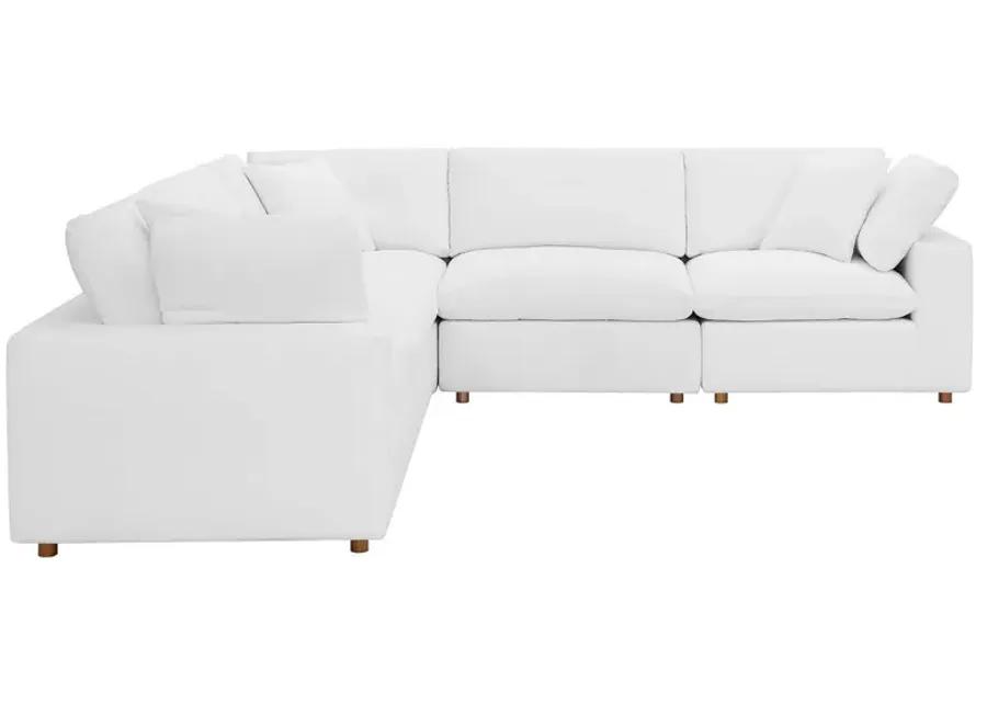 Commix Down Filled Overstuffed 5 Piece 5-Piece Sectional