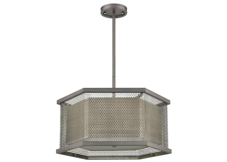 Crestler 22" Wide 3-Light Chandelier