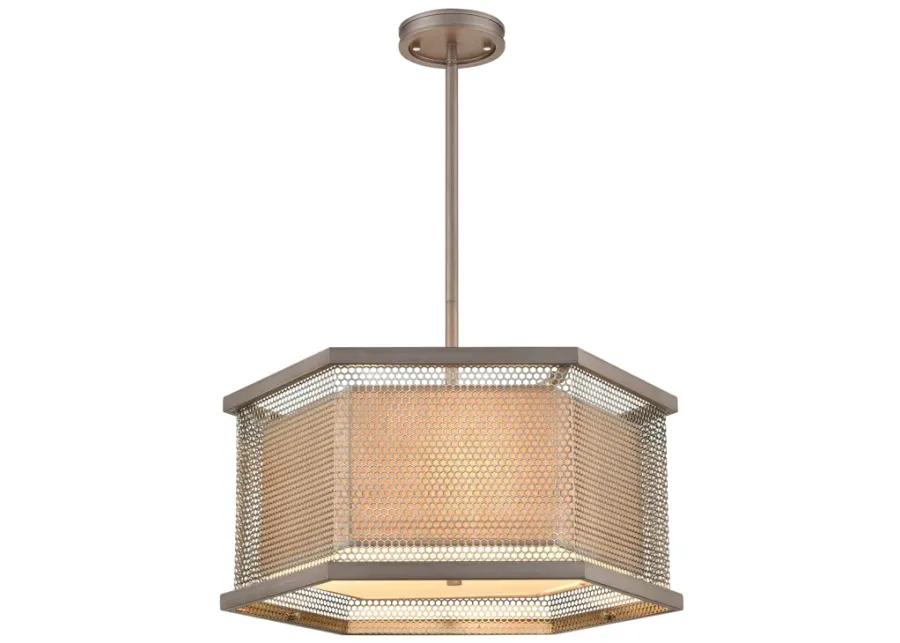 Crestler 22" Wide 3-Light Chandelier