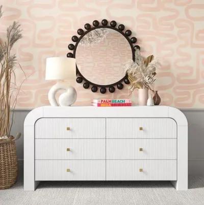 Hump 6 Drawer Dresser