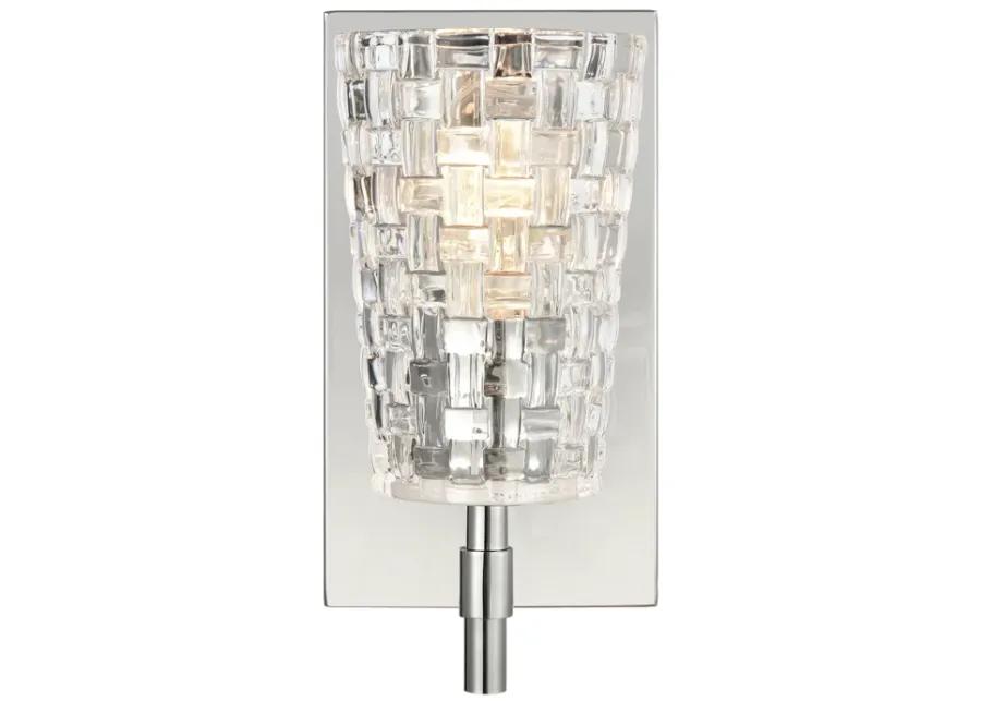 Lightweave 4.75" Wide 1-Light Vanity Light - Polished Nickel