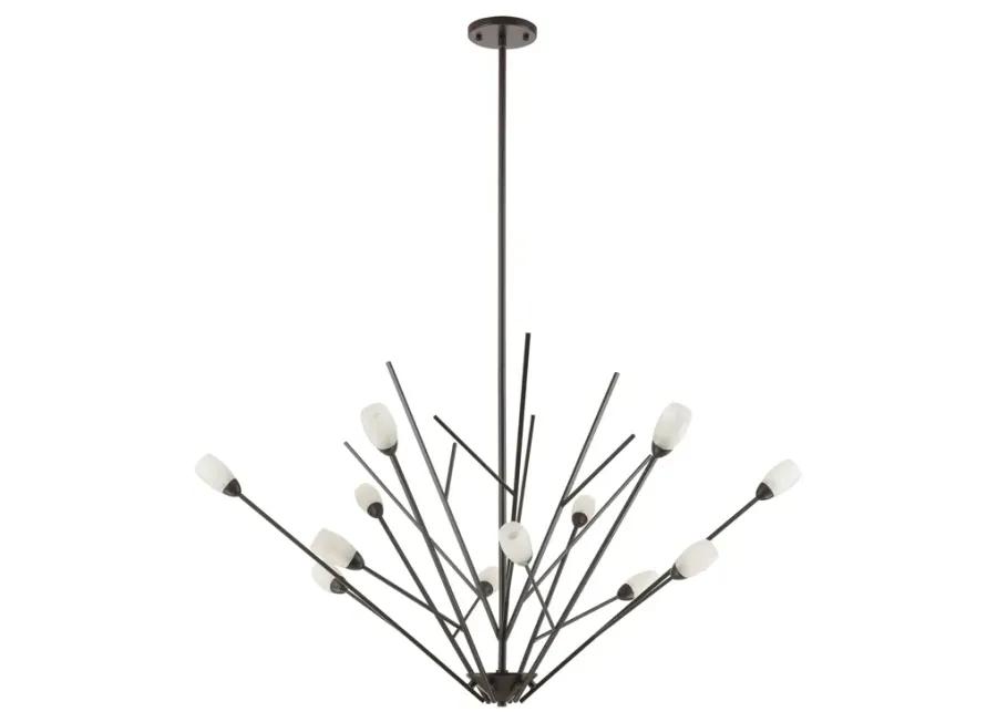 Ocotillo 44" Wide 12-Light Chandelier - Oil Rubbed Bronze