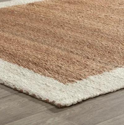 Frame Natural Jute Area Rug by Kosas Home