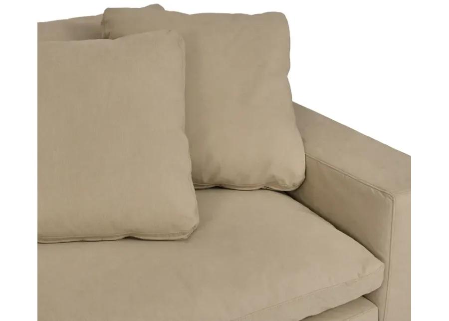 Liberty 96.5" Upholstered Sofa in Sahara Brown