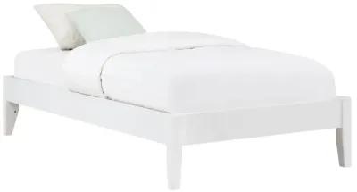 Hounslow Platform Full Bed White