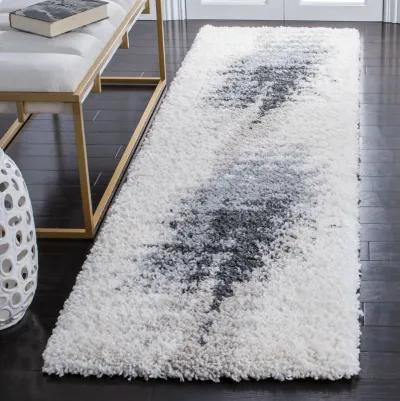 FONTANA SHAG Runner Power Loomed 2'-3" X 10' Rug