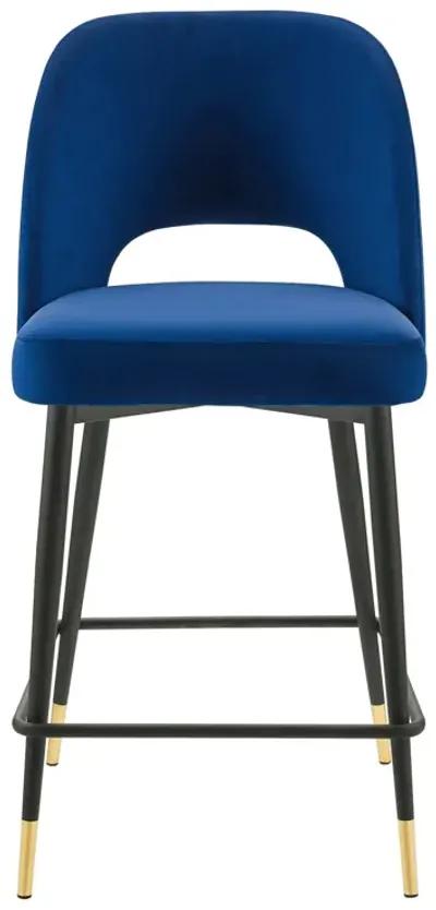 Rouse Performance Velvet Counter Stool