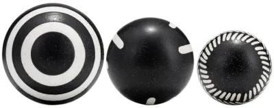 Cer, S/3 4/5/6", Tribal Orbs, Blk/ivory