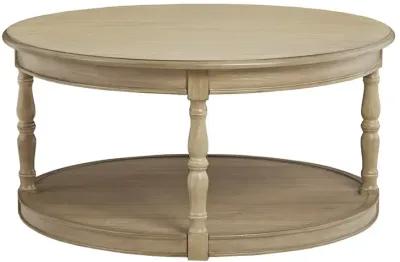 Martha Stewart Belden Natural Castered Coffee Table