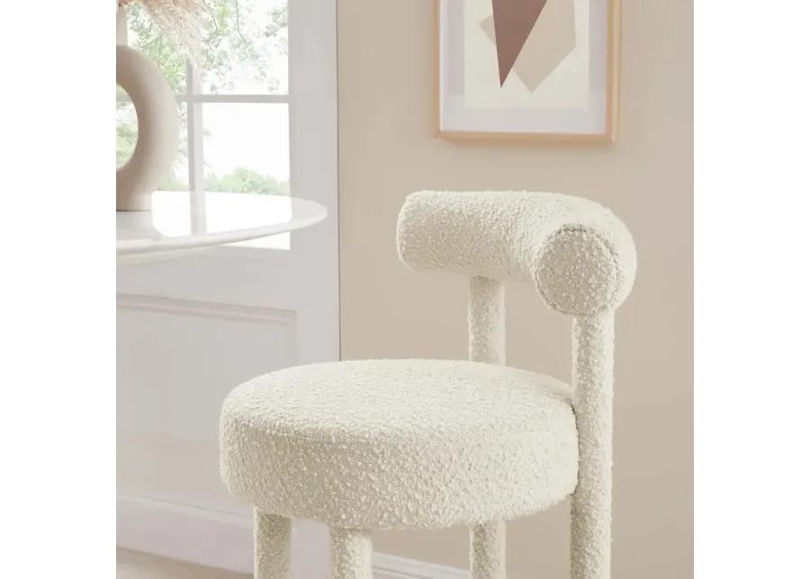 Toulouse Boucle Fabric Barstool