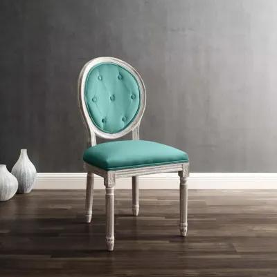 Arise Vintage French Performance Velvet Dining Side Chair