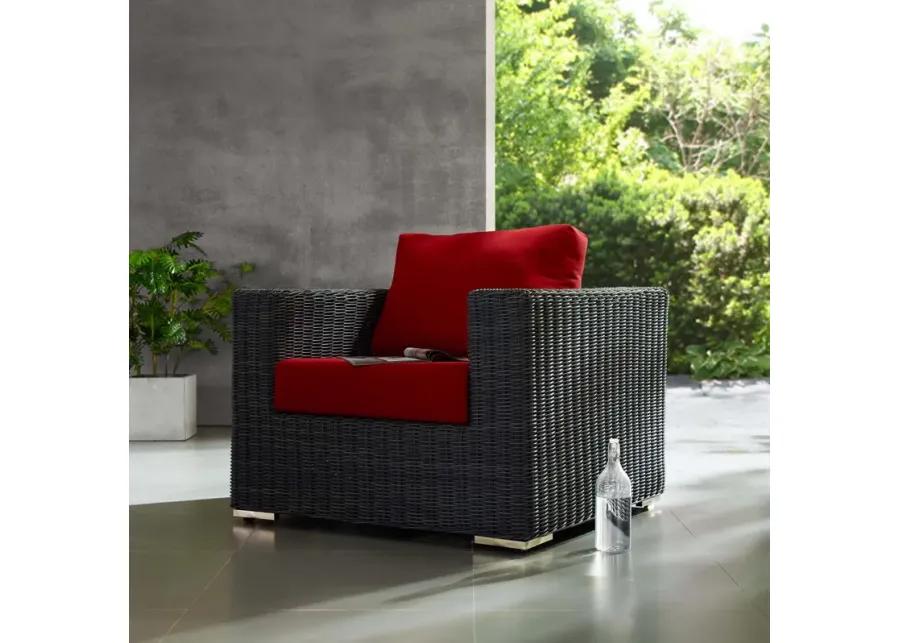 Summon Outdoor Patio Fabric Sunbrella® Armchair