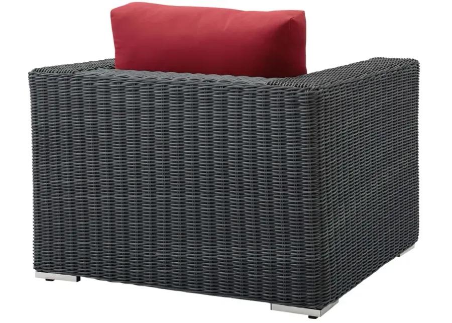 Summon Outdoor Patio Fabric Sunbrella® Armchair