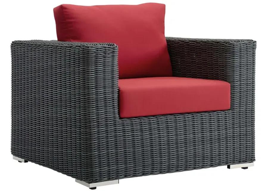 Summon Outdoor Patio Fabric Sunbrella® Armchair