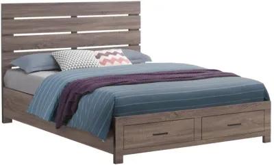 Abbie Queen Storage Bed Barrel Oak