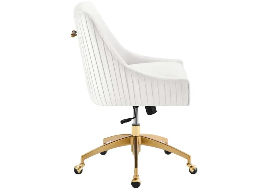 Discern Performance Velvet Office Chair