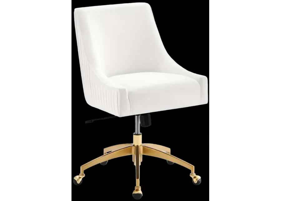 Discern Performance Velvet Office Chair