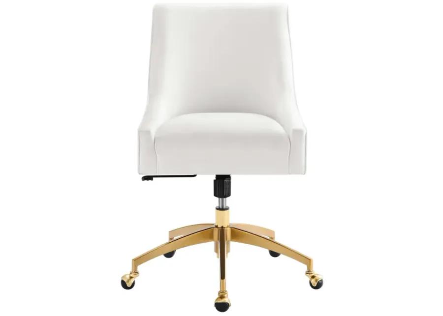 Discern Performance Velvet Office Chair